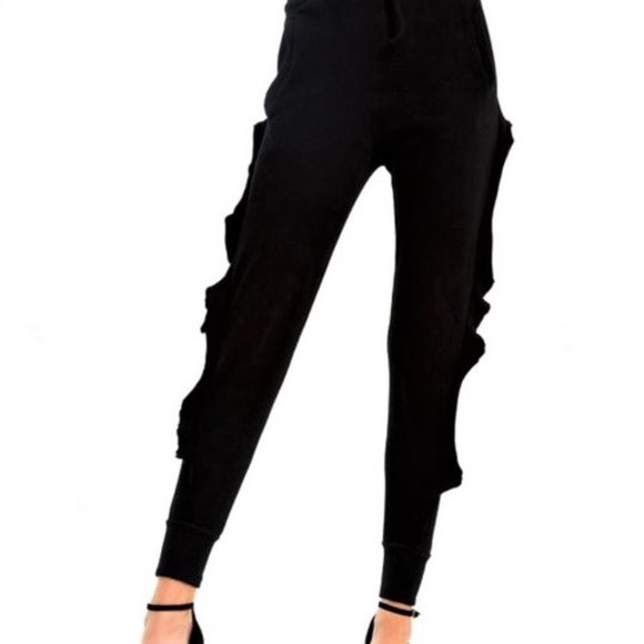 Wildfox Pants - Wildfox Black Essential Norelle Jogger S EUC